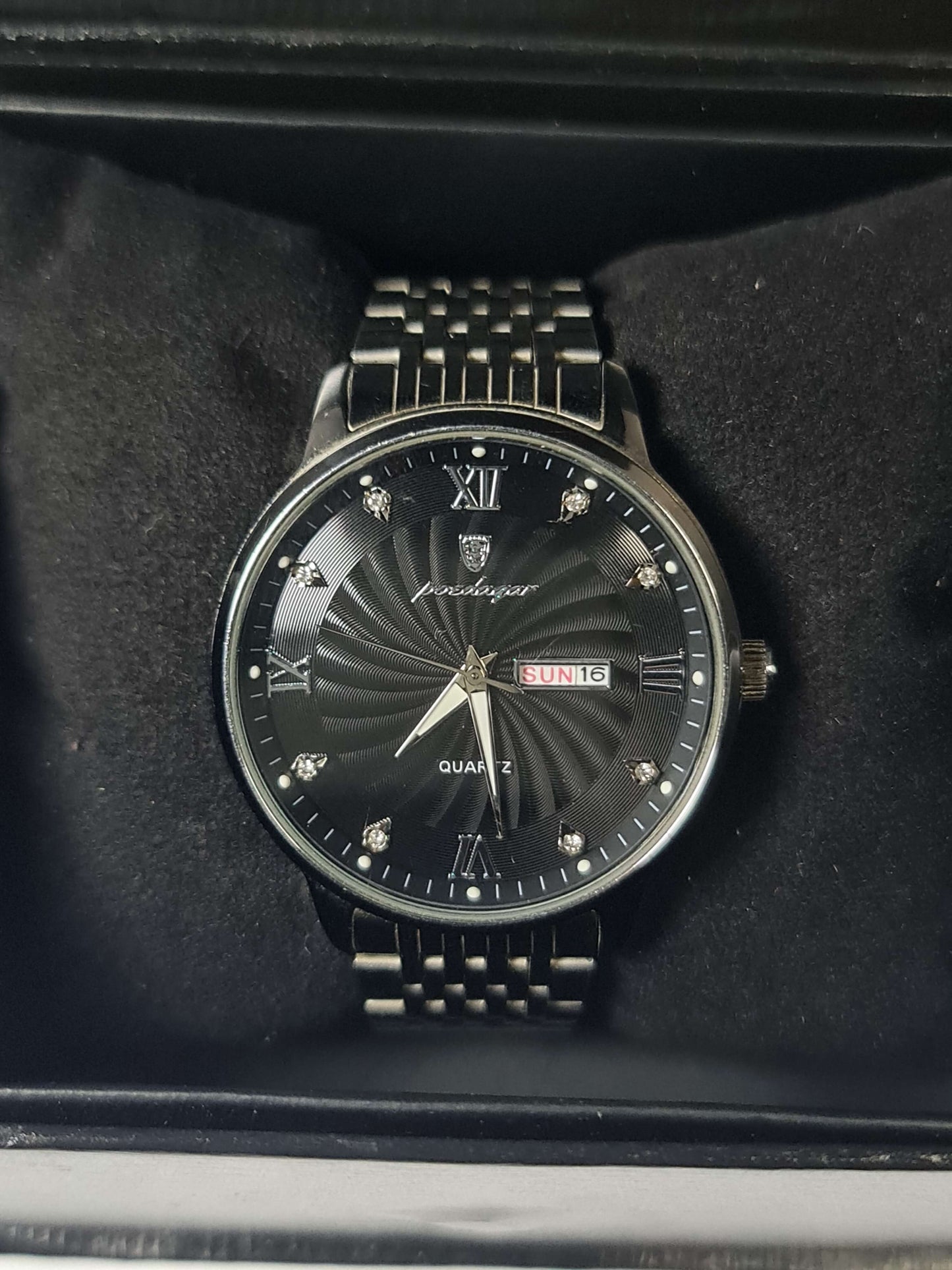 Poedagar Luxury Business Quartz Watch - Men's Dress Timepiece