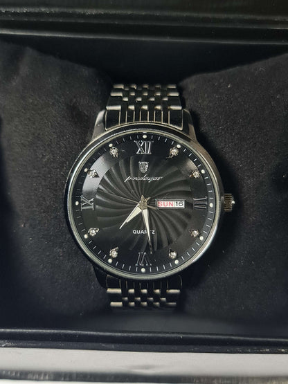 Poedagar Luxury Business Quartz Watch - Men's Dress Timepiece