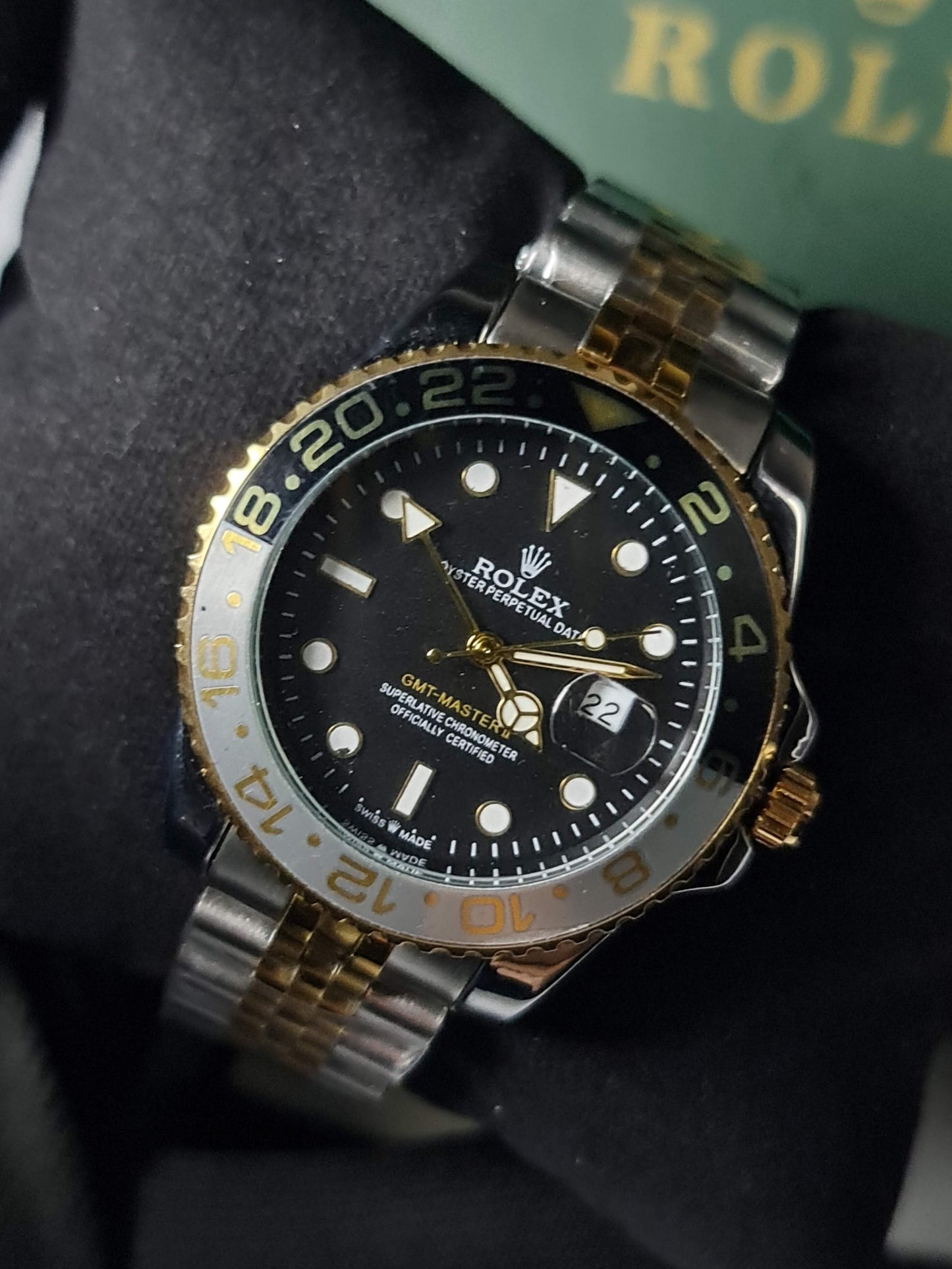 Rolex Deepsea Black & Gold Rotating Dial