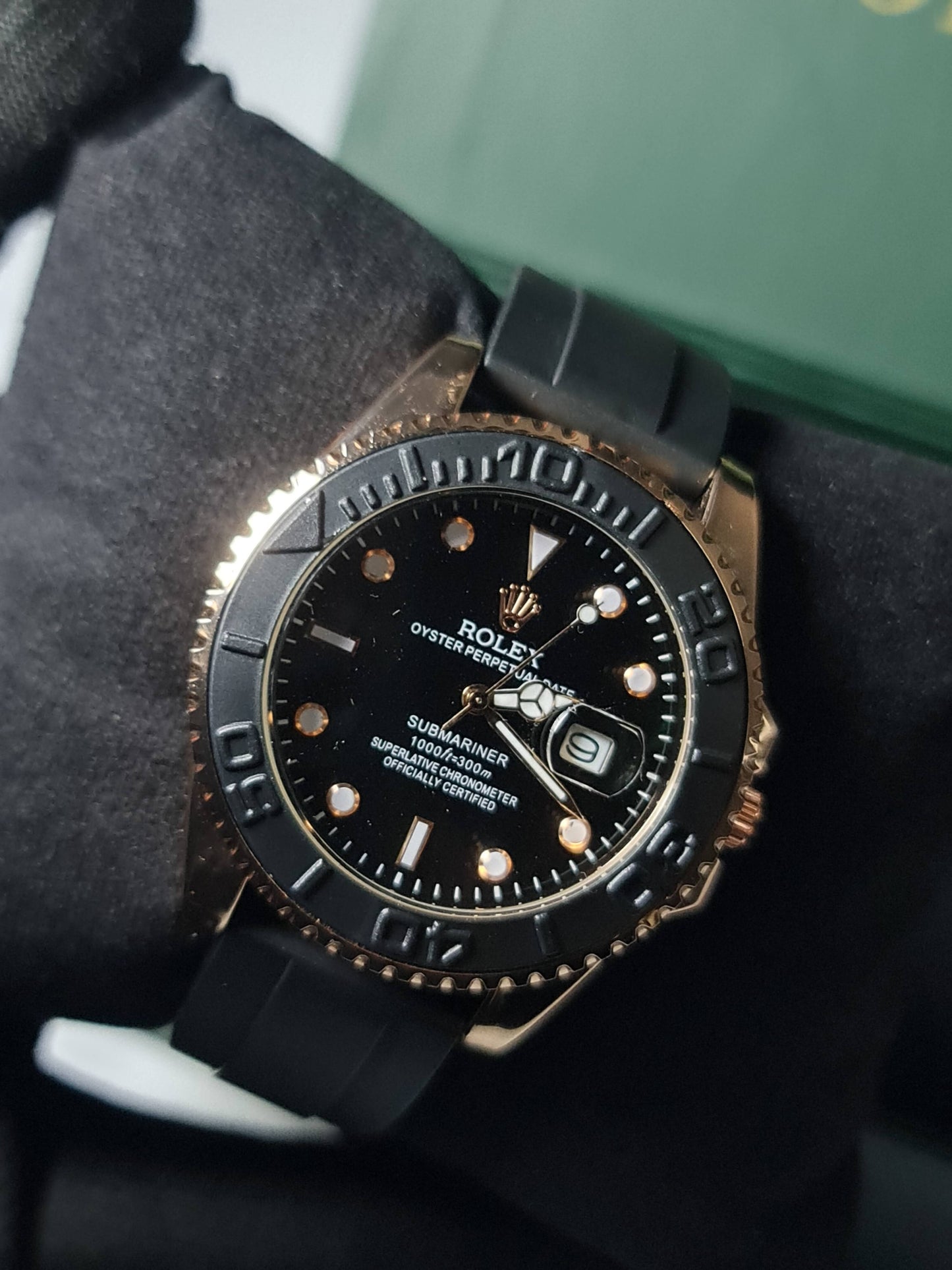 Rolex Rotating Dial (silicone straps)