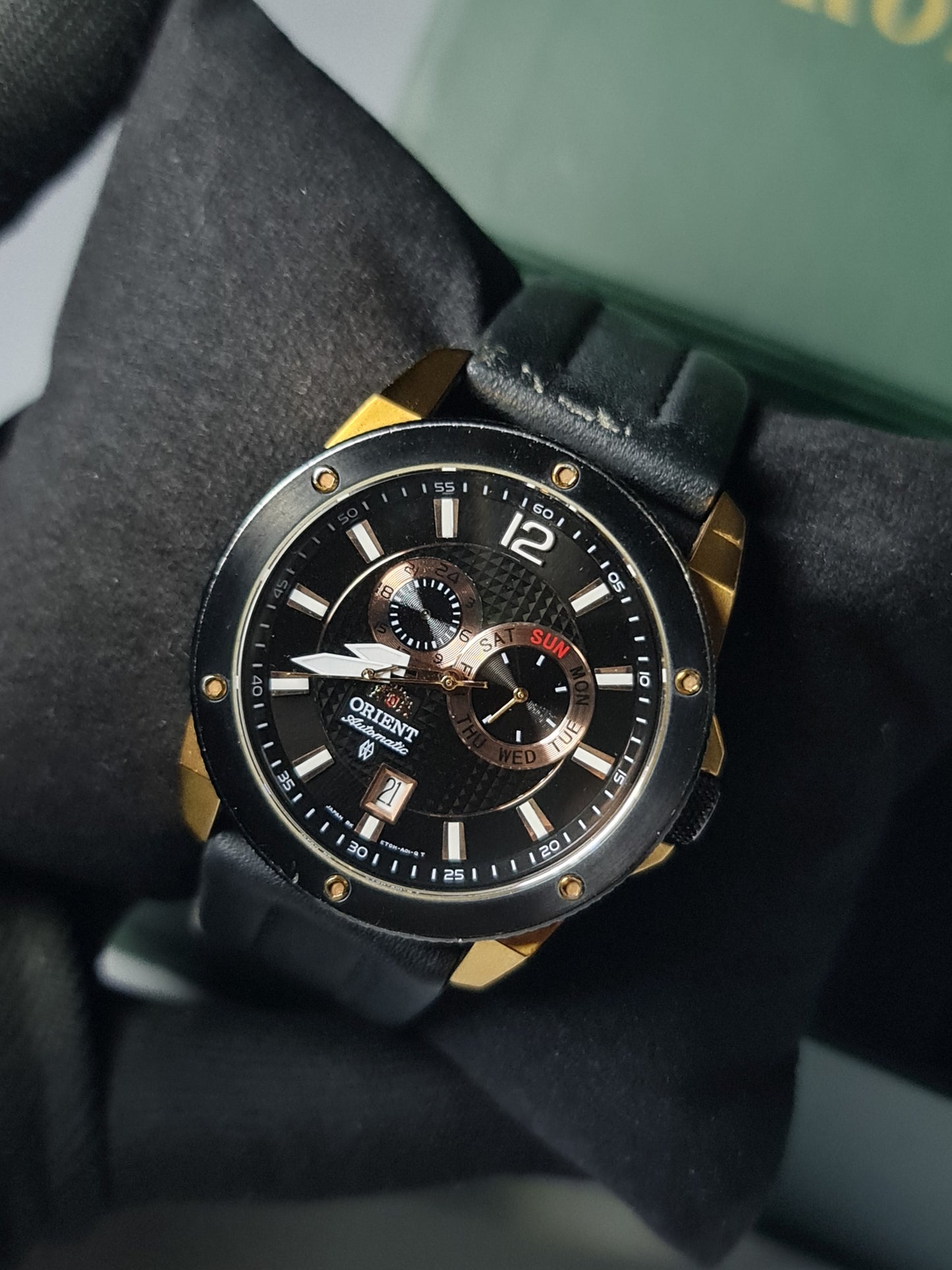 Orient Defender Automatic Men's Multi-Calendar Field Watch