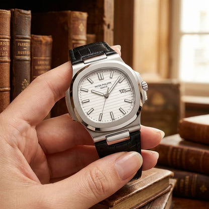 Patek Nautilus Leather Master Lock