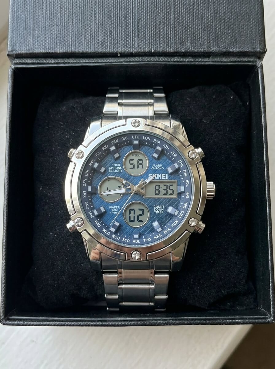 SKMEI Men's Dual Display Watch