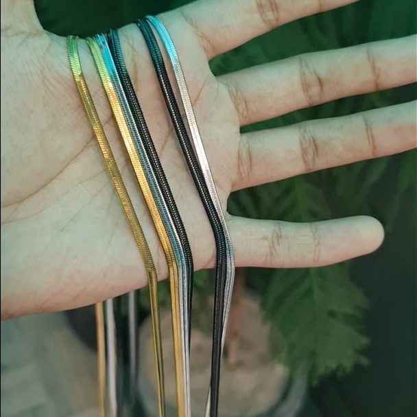 Snake Stainless Steal Chain For Men & Women