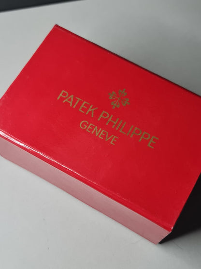 Patek Nautilus Leather Master Lock - Brown-White